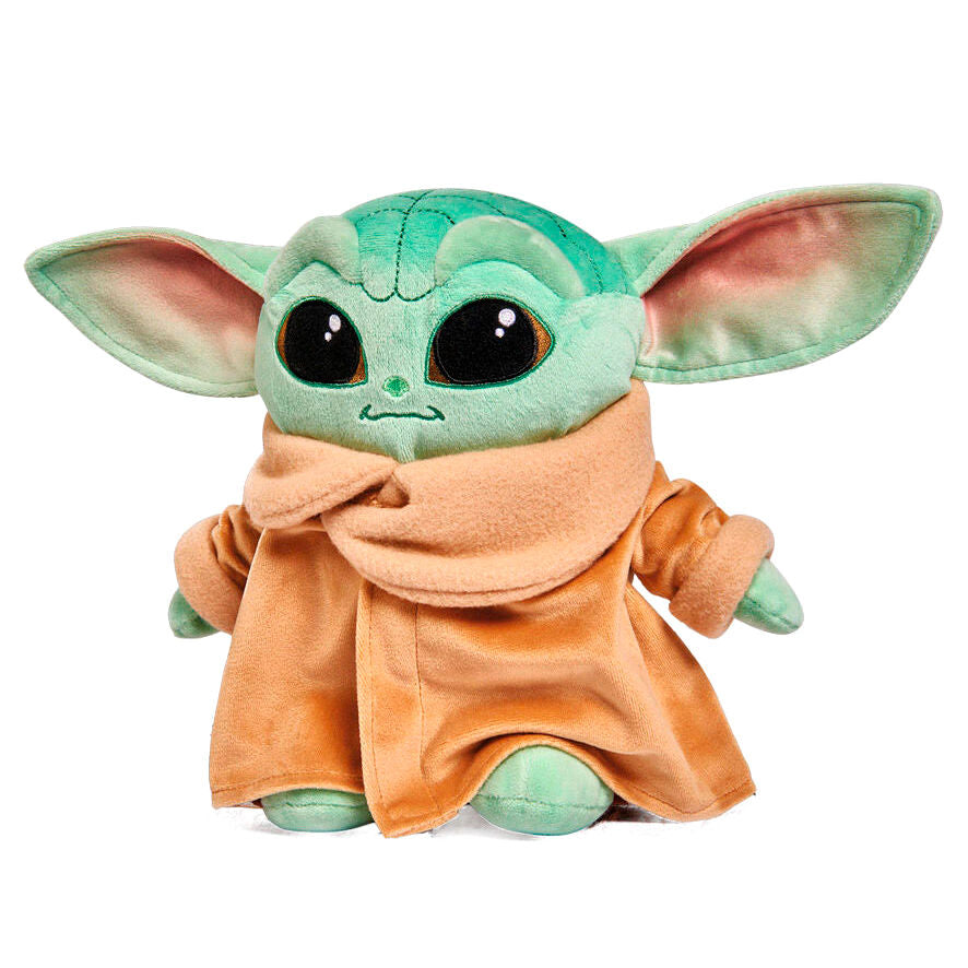 Peluche bébé Yoda Star Wars Mandalorian pour enfant, 25 cm