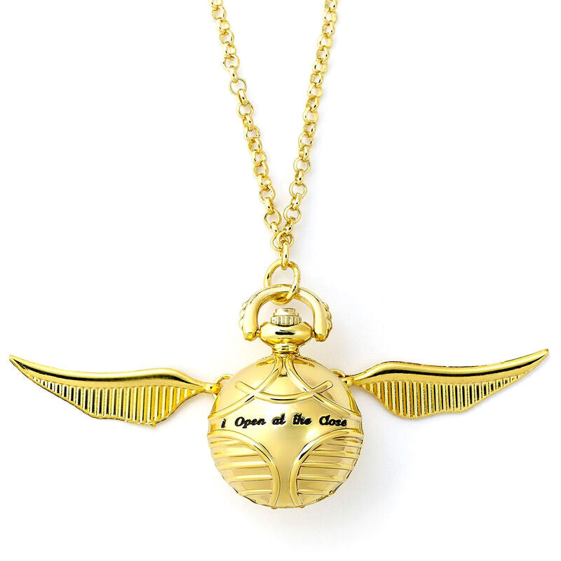 Harry Potter Golden Snitch watch necklace