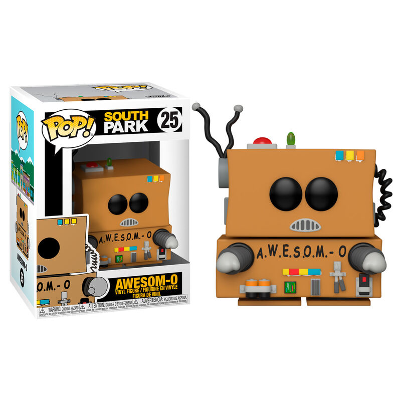 Funko Pop! South Park Awesom-O - Figura da Collezione Vinyl