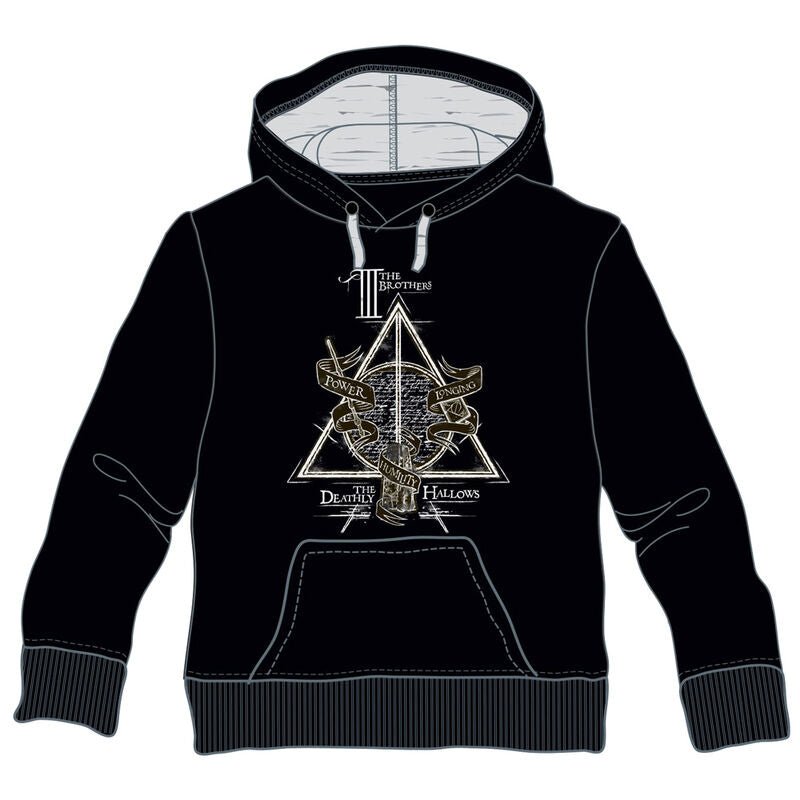 Harry Potter Deathly Hallows hooded sweatshirt - Nerdscape