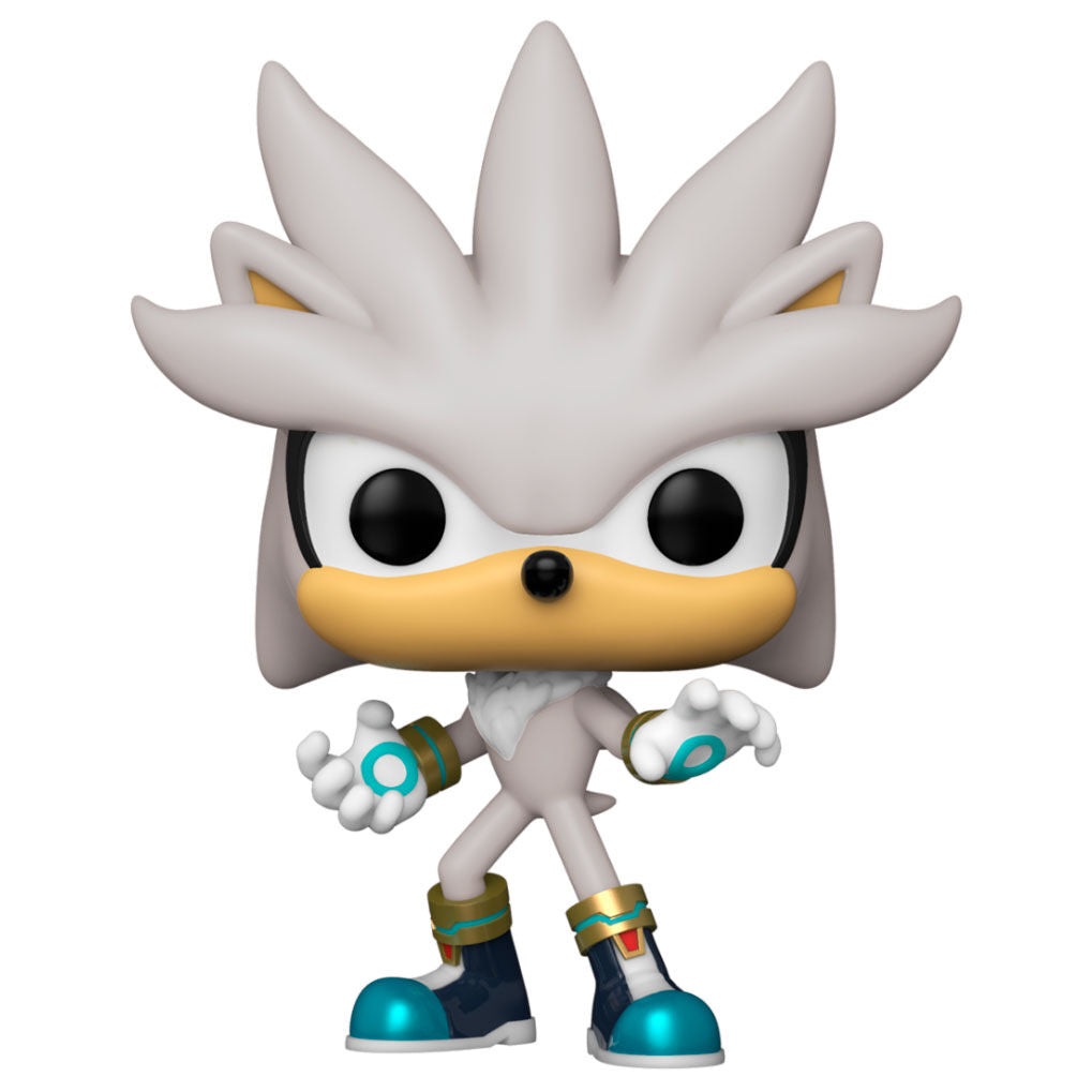 Funko Pop! Sonic 30th Anniversary Silver the Hedgehog - Figura da Collezione Vinyl