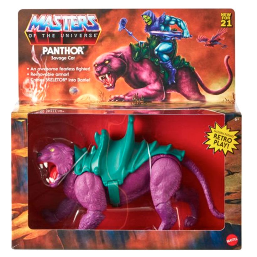 Masters of the Universe Origins Panthor figure 23cm - Nerdscape
