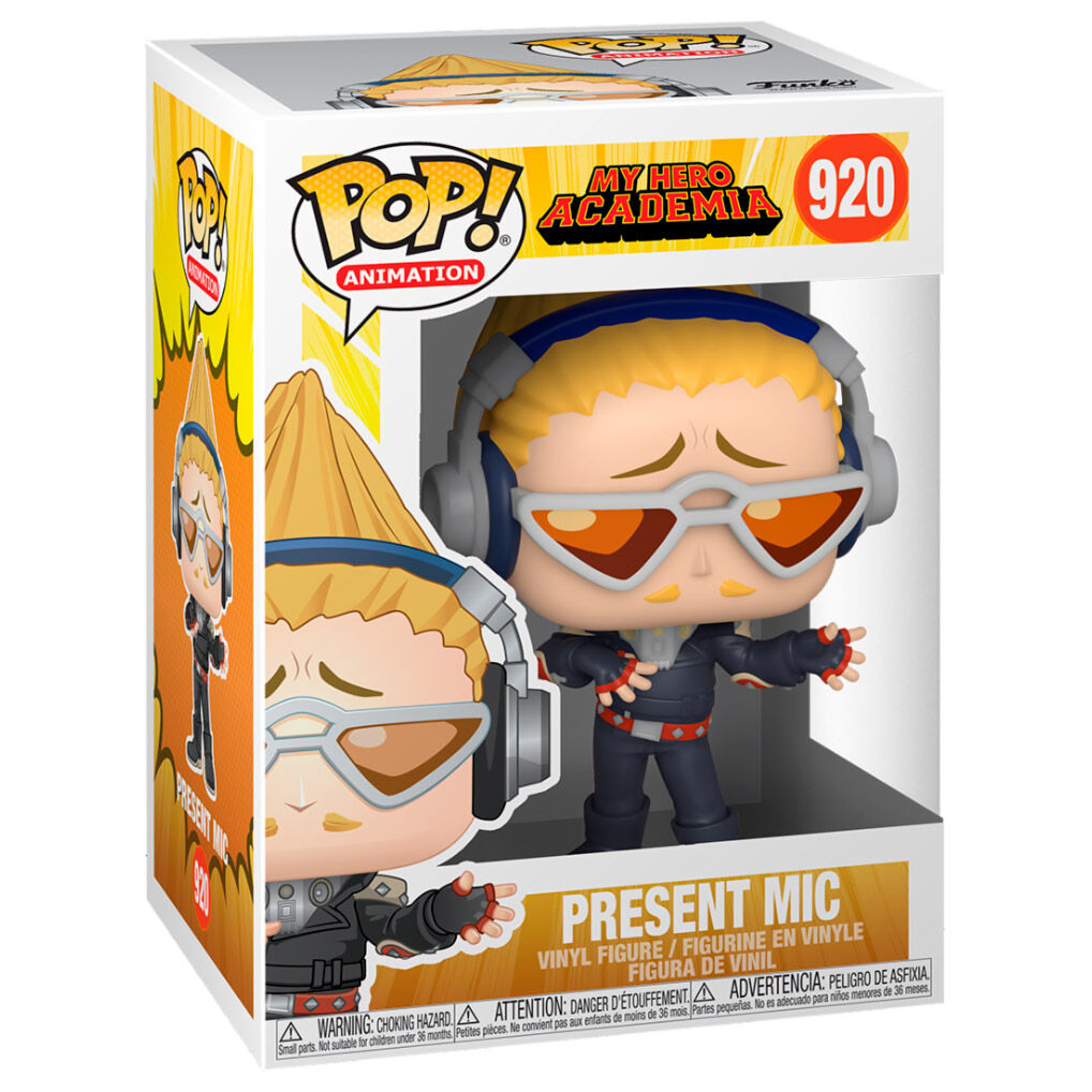 Funko Pop! My Hero Academia Present Mic - Figura da Collezione Vinyl