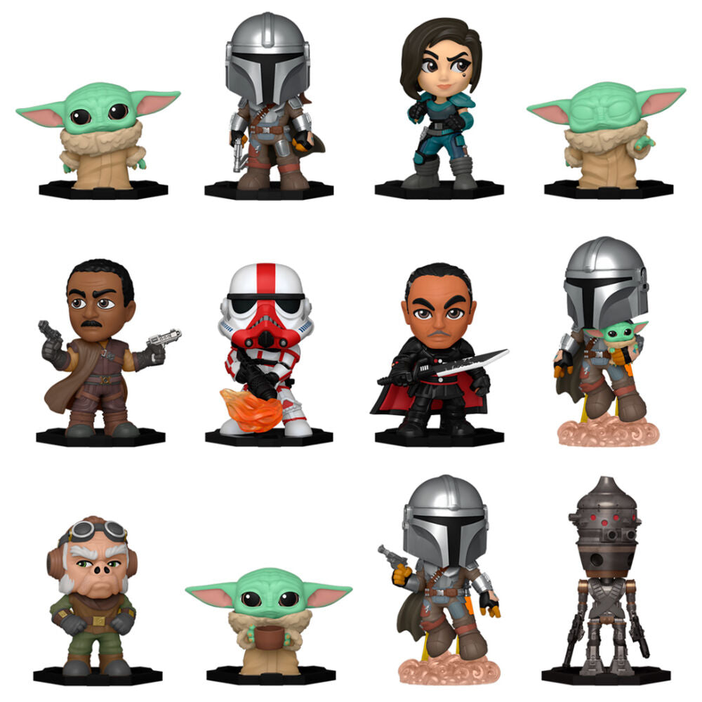 Figurines mystères assorties Star Wars The Mandalorian