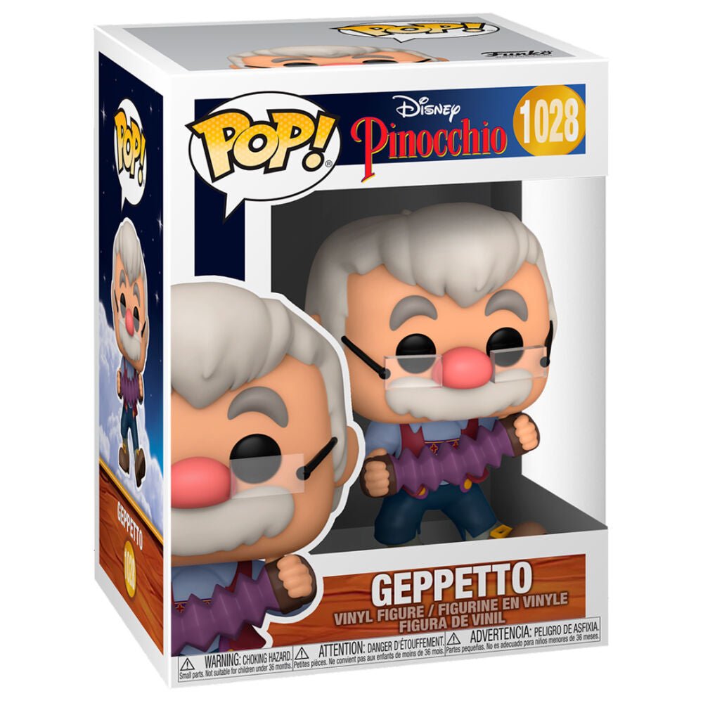 POP figure Disney Pinocchio Geppetto with Accordion - Nerdscape
