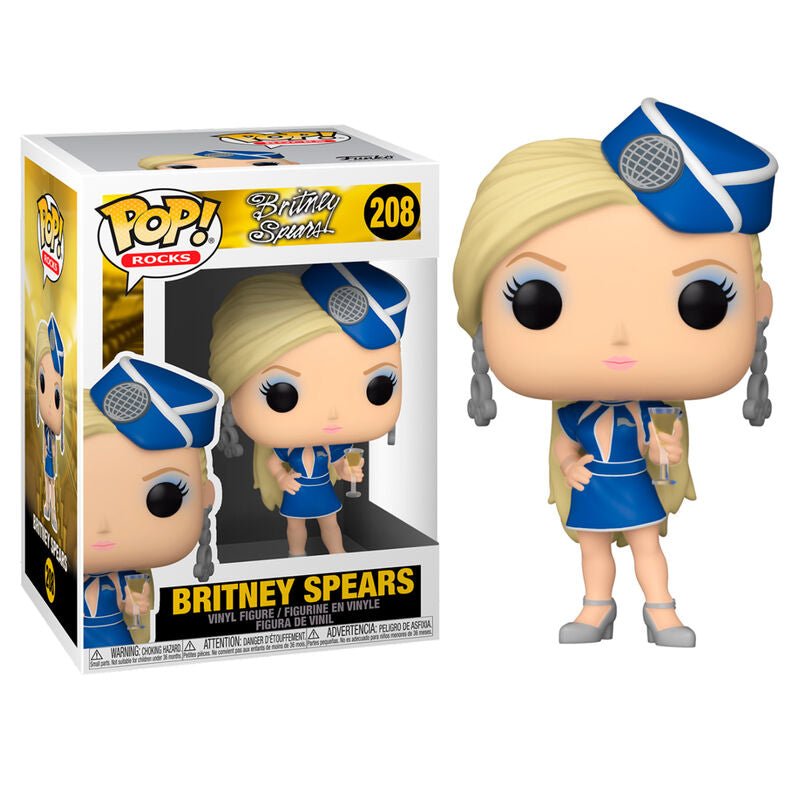 POP figure Britney Spears Stewardess - Nerdscape