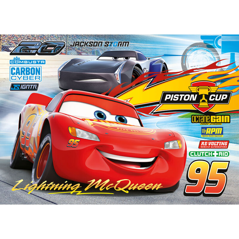 Puzzle Disney Cars 3 de 60 pièces