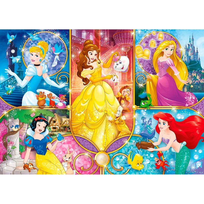Disney Princess Brilliant puzzle 104pcs - Nerdscape