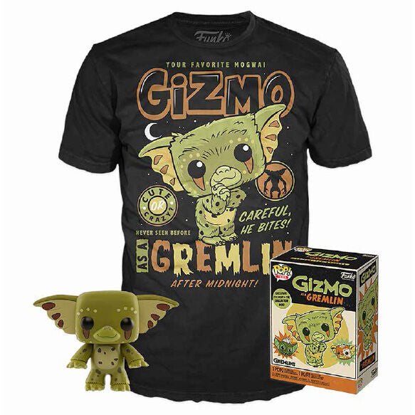 Set POP figure & Tee Gremlins Gizmo Exclusive - Nerdscape