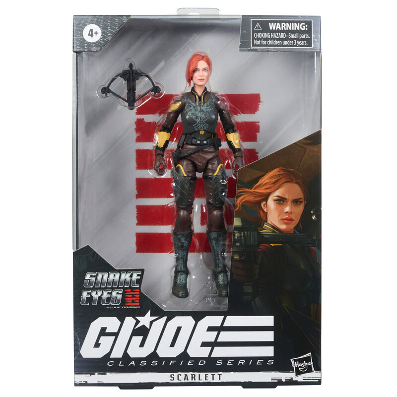 GI Joe Classified Series - Snake Eyes: GI Joe Origins Scarlett 20 figures 15cm