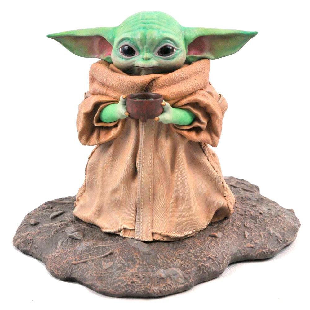 Star Wars The Mandalorian The Child Soup Premier Collection statue 17cm Nerdscape