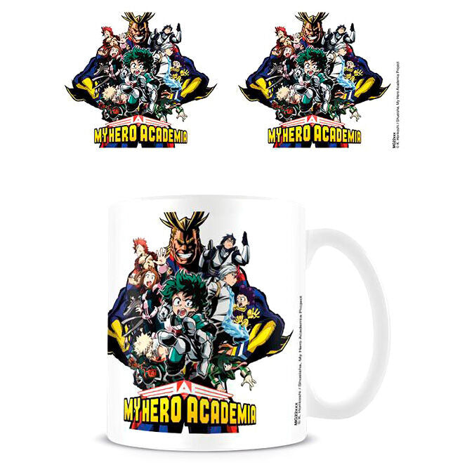 Mug My Hero Academia à l'effigie des personnages
