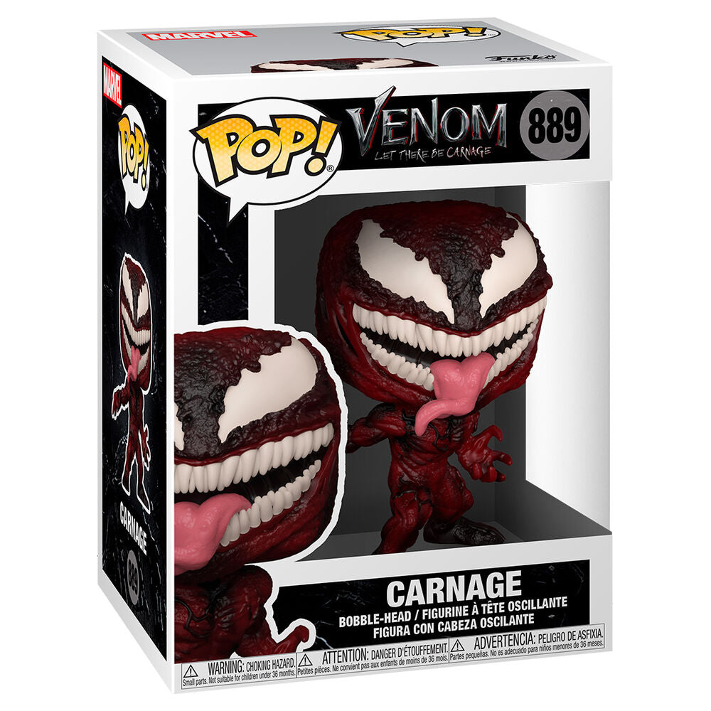 Funko Pop! Marvel Venom 2 Carnage - Figura da Collezione Vinyl