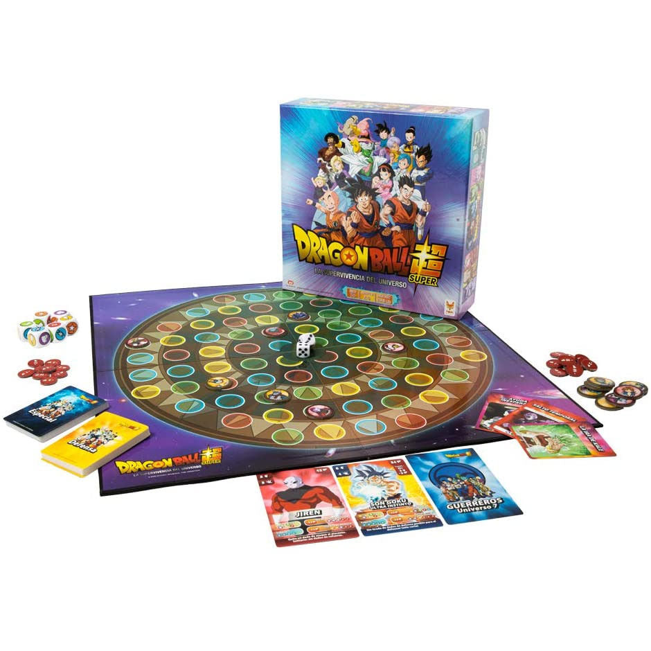 Dragon Ball board Spanish game Nerdscape
