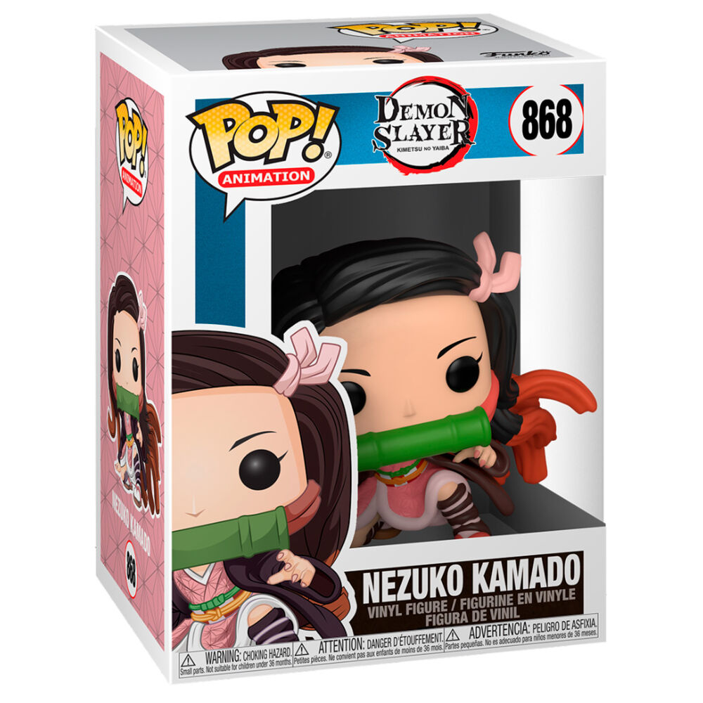 Funko Pop! Demon Slayer Kimetsu no Yaiba Nezuko Kamado - Figura da Collezione Vinyl
