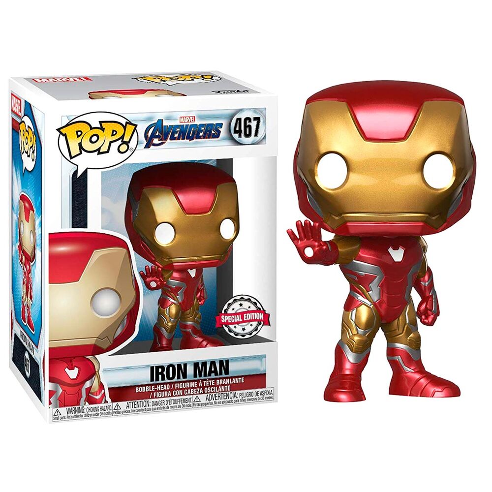 Funko Pop! Marvel Avengers Endgame Iron Man - Figura da Collezione Vinyl