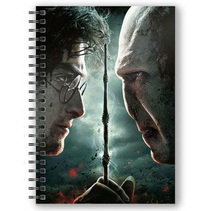 Harry Potter Harry vs Voldemort A5 3D notebook