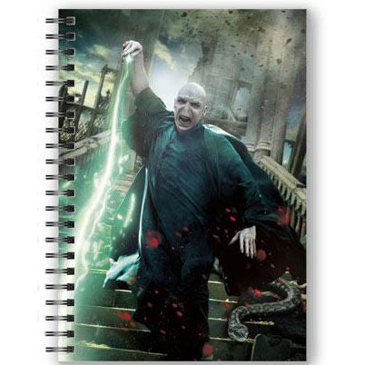 Harry Potter Voldemort A5 3D Notebook