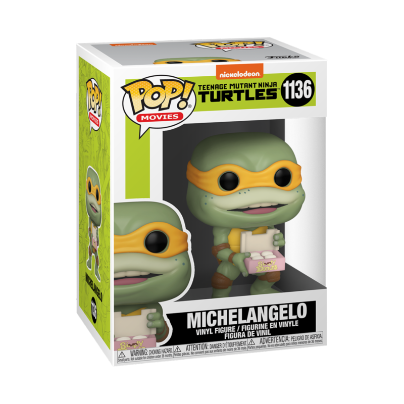 Funko Pop! Teenage Mutant Ninja Turtles Michaelangelo 2 - Figura da Collezione Vinyl