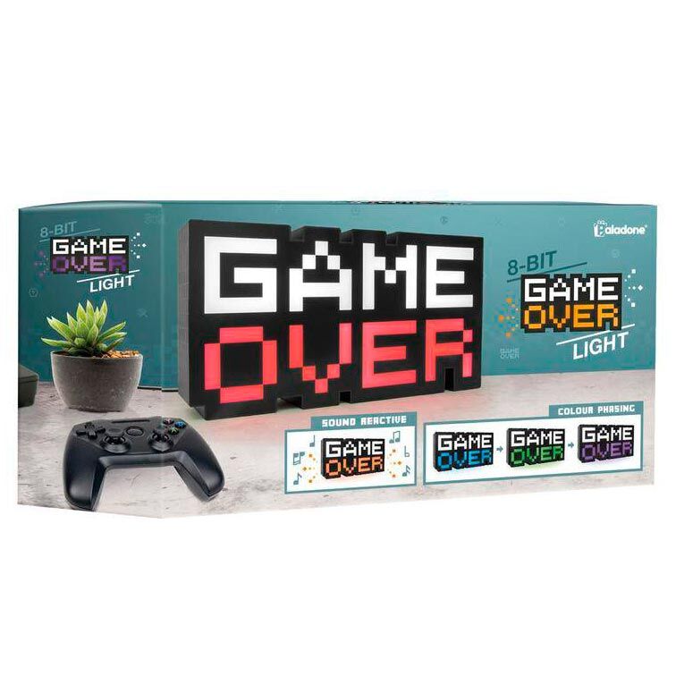 Lampe 8-BIT Game Over