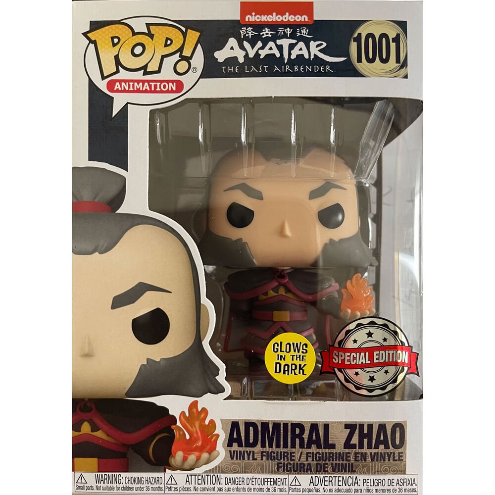 POP figure Avatar Admiral Zhao with Fireball Exclusive - Nerdscape