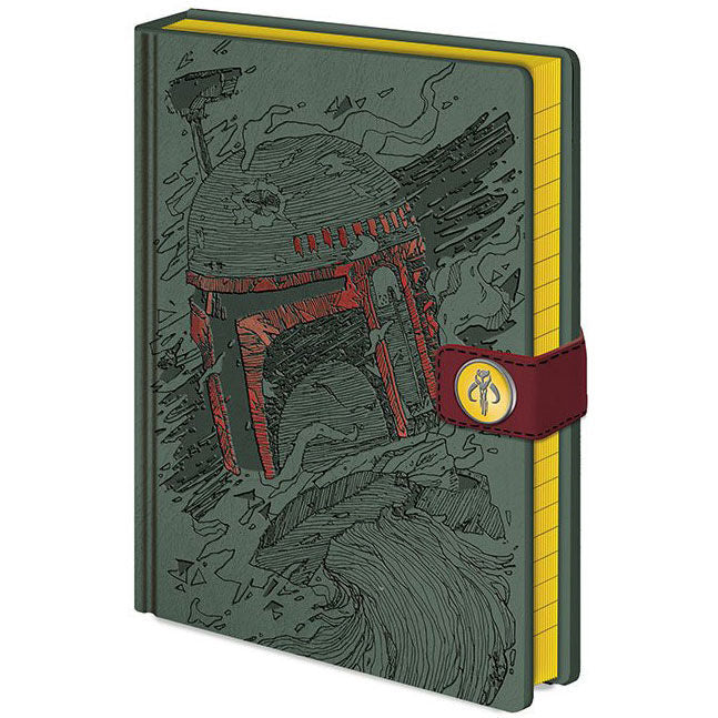 Star Wars Boba Fett premium A5 notebook Nerdscape