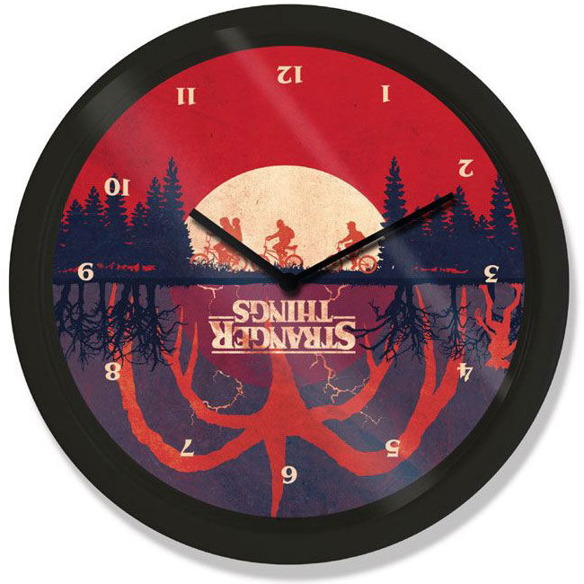 horloge murale Stranger Things