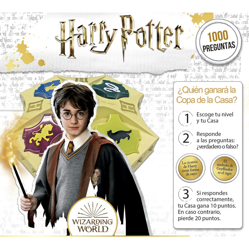 Jeu-questionnaire Harry Potter en espagnol