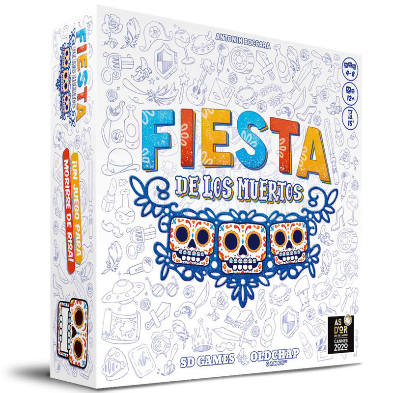 Spanish Fiesta de los Muertos board game
