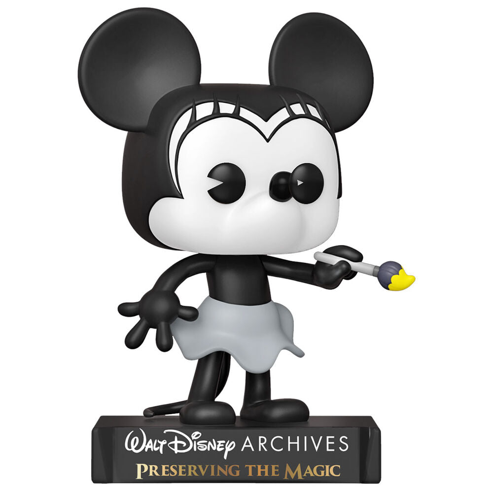 POP figure Disney Minnie Plane Crazy Minnie 1928 Nerdscape