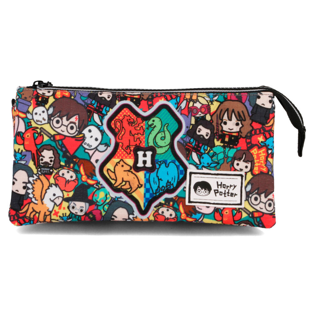 Harry Potter triple pencil case