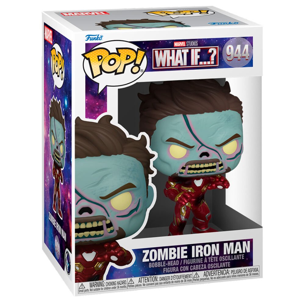 POP figure Marvel What If Zombie Iron Man - Nerdscape