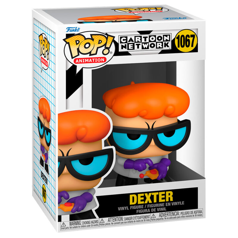 POP figure Cartoon Network Dexters Lab Dexter with Remote