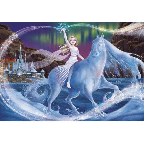 Disney Frozen 2 glowing puzzle 104pcs - Nerdscape