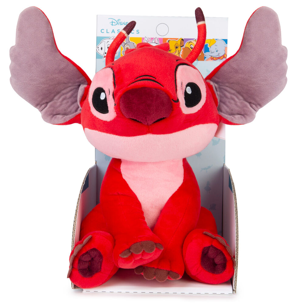 Peluche douce Stitch Leroy de Disney, 30 cm