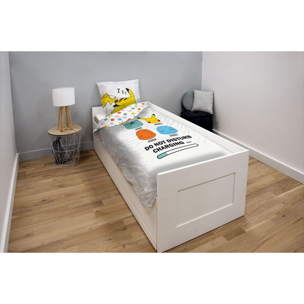 Pokemon premium cotton duvet cover bed 90cm Nerdscape