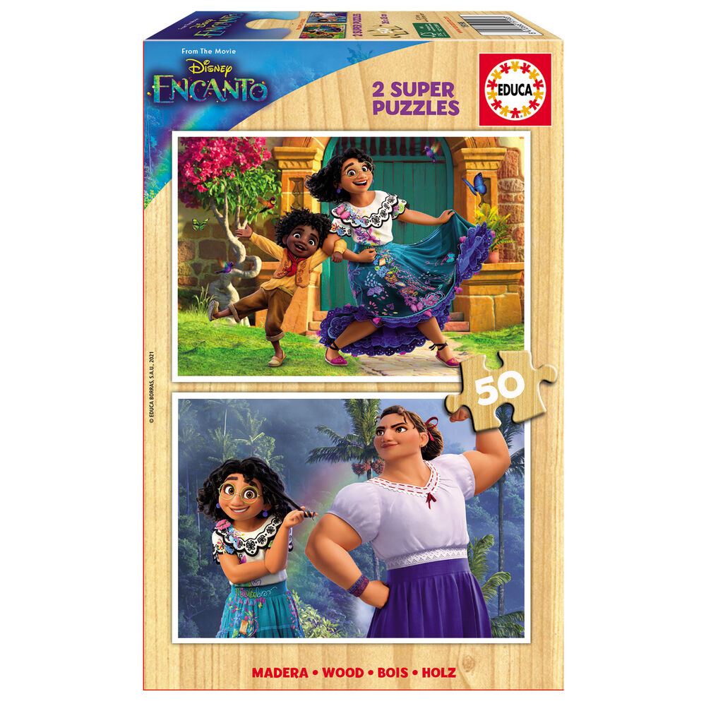 Puzzle Disney Ecanto 2x50 pièces