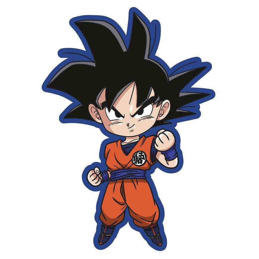 Dragon Ball Goku 3D cushion 35x35cm colorful design
