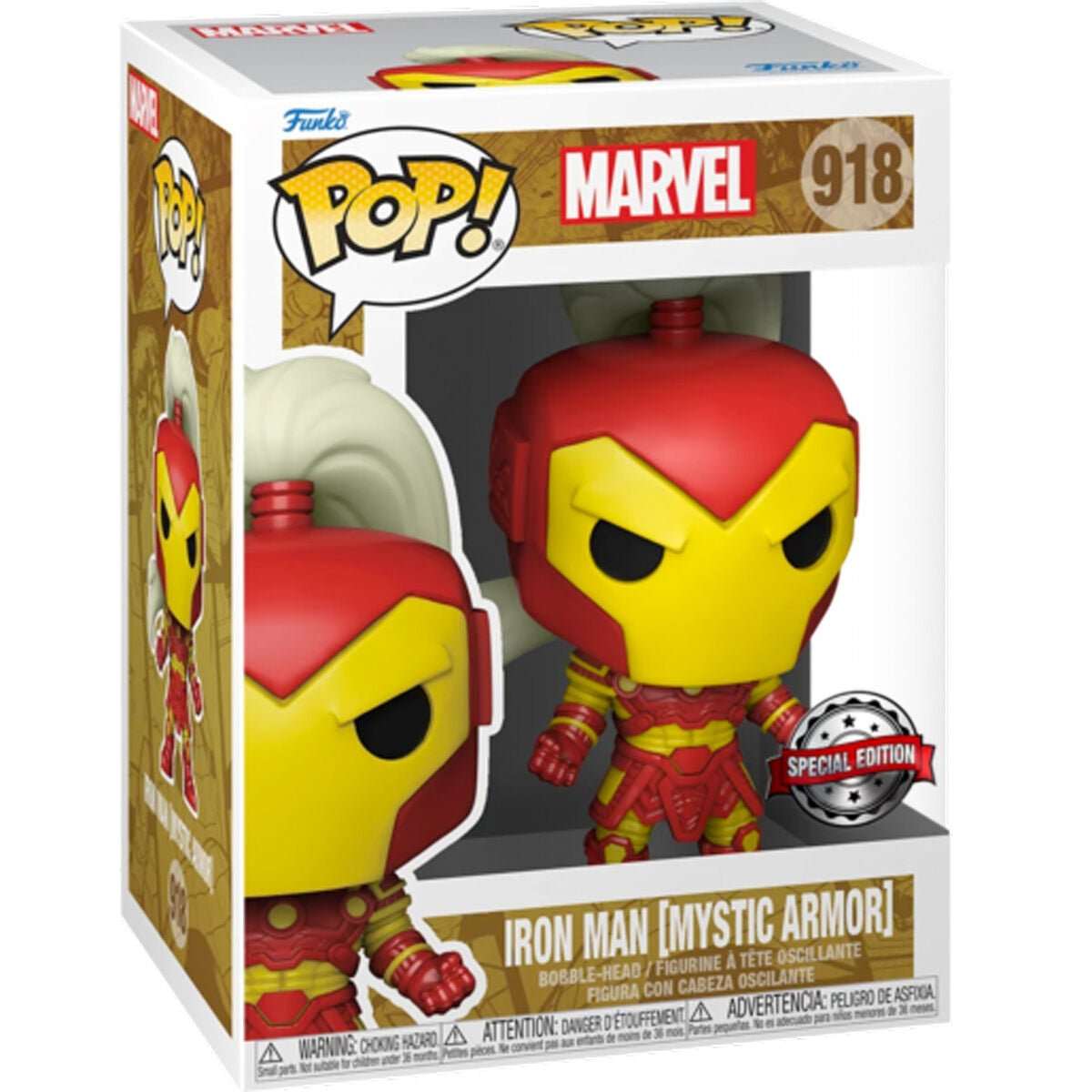 POP figure Marvel Iron Man Mystic Armor Exclusive - Nerdscape