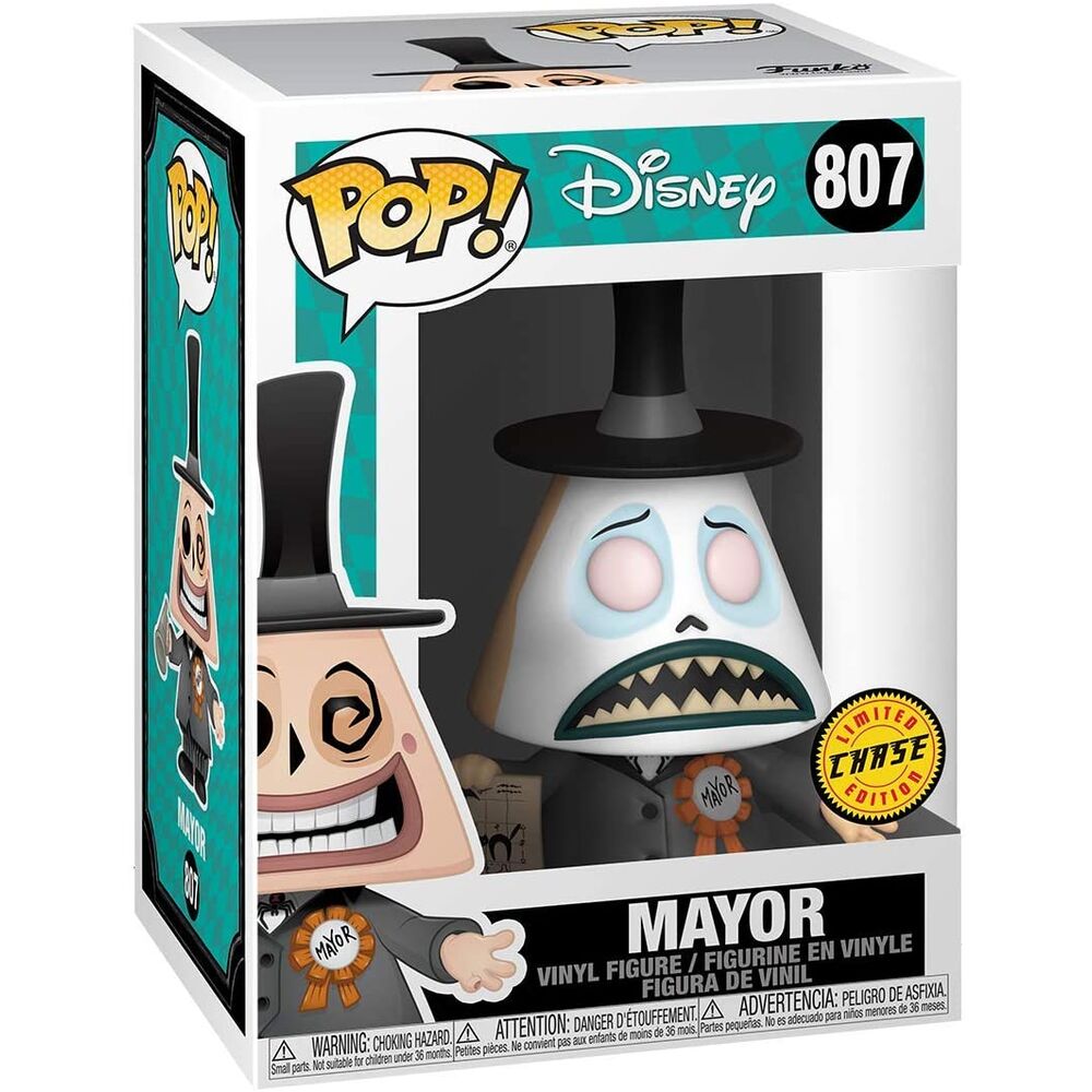 POP figure Disney Nightmare Before Christmas Mayor with Megaphone 5 + 1 Chase - Nerdscape