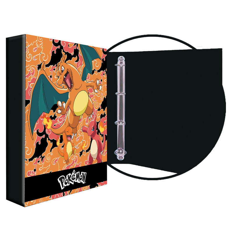 Évolution de Salamèche Pokémon - Anneaux de classeur A4