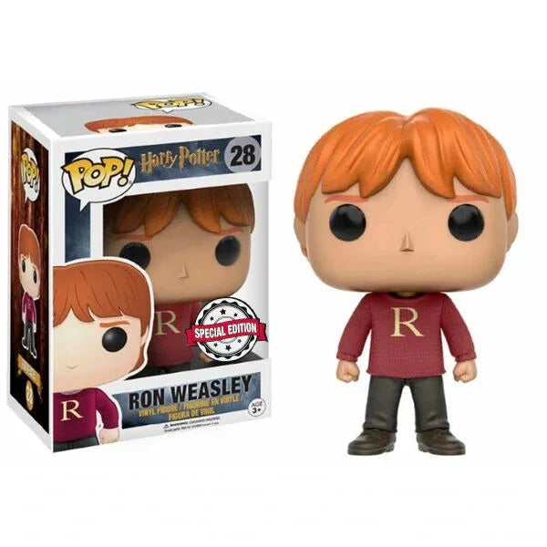 POP figure Harry Potter Ron Weasley Exclusive Nerdscape