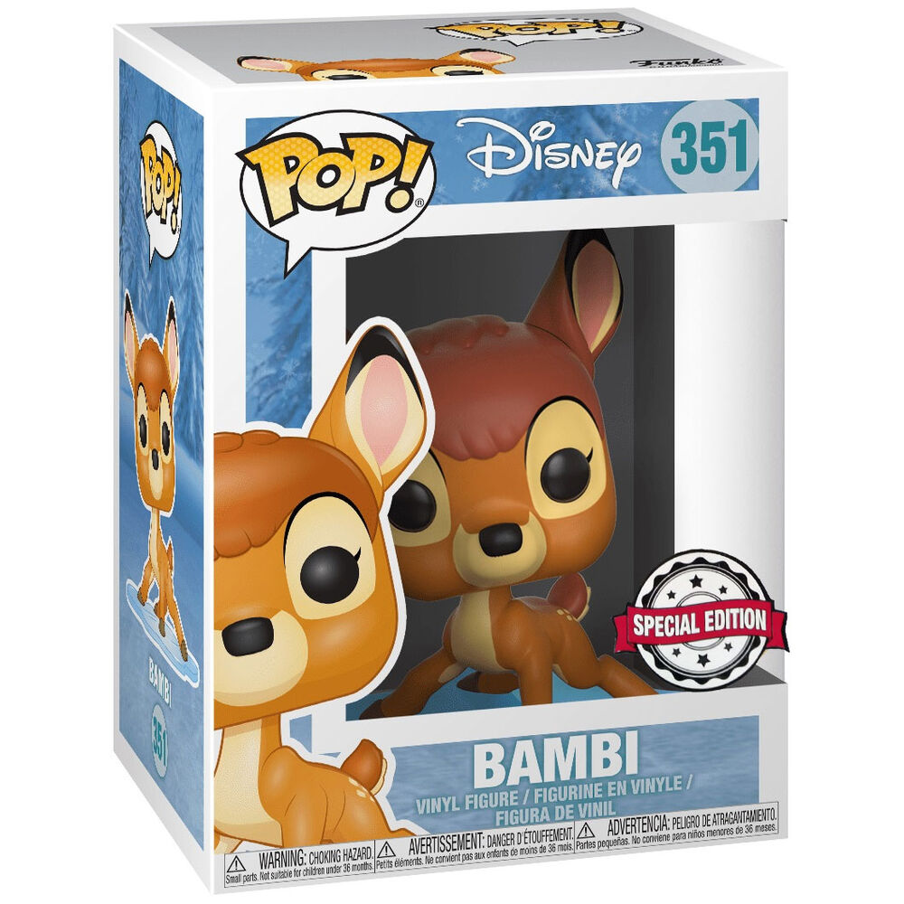 Funko Pop! Disney Bambi Snowflake Mountain - Figura da Collezione Vinyl
