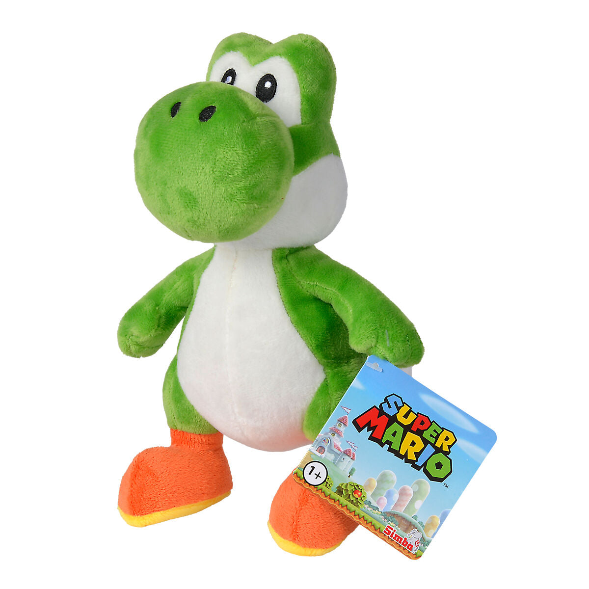 Peluche Yoshi Super Mario de Nintendo, 20 cm