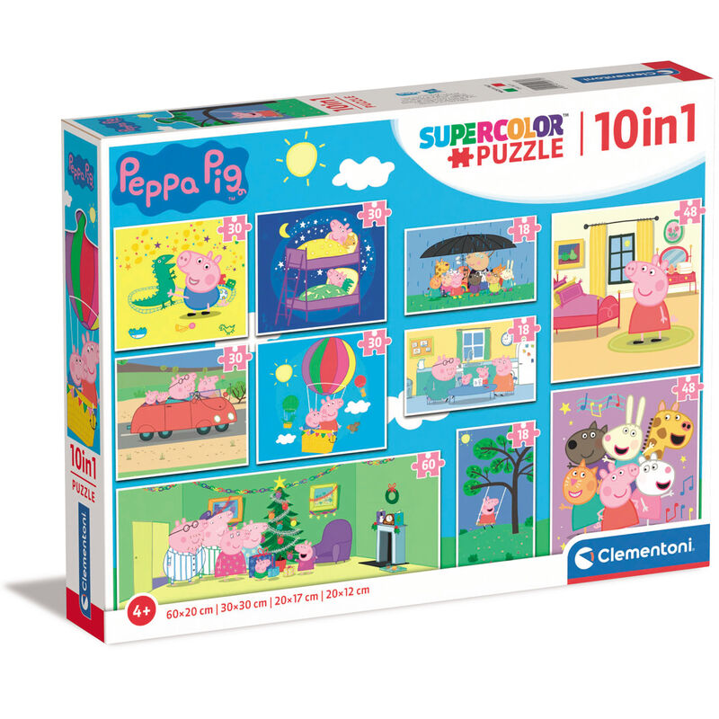 Peppa Pig puzzle 18+30+48+60pcs