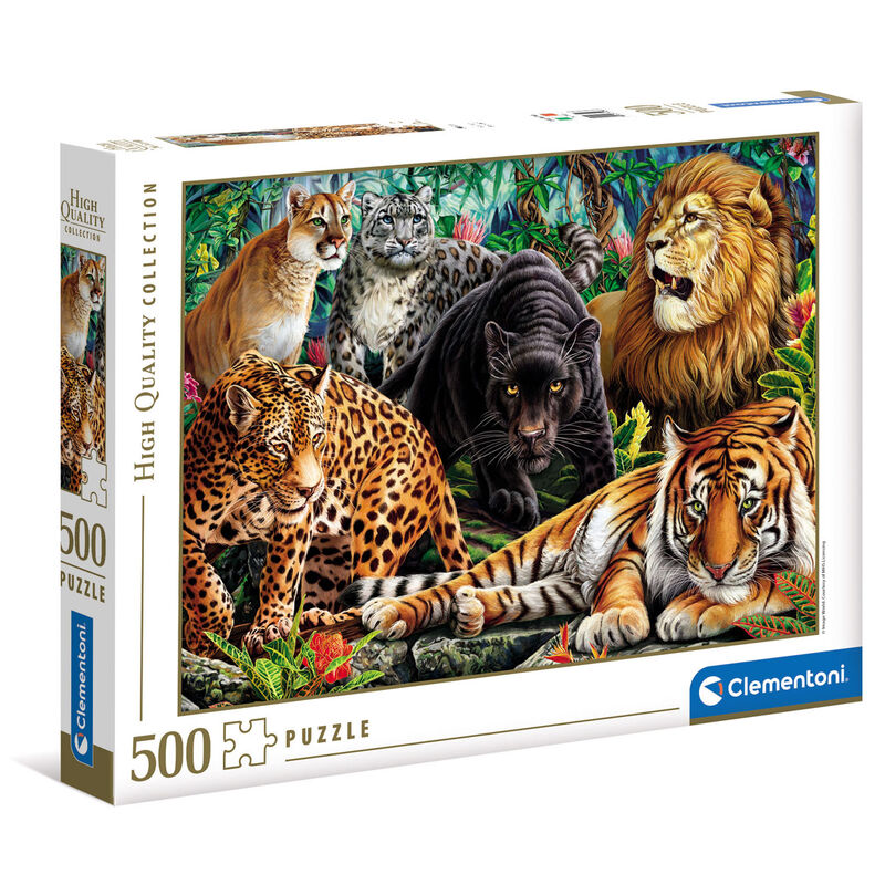 Wild Cats puzzle 500pcs