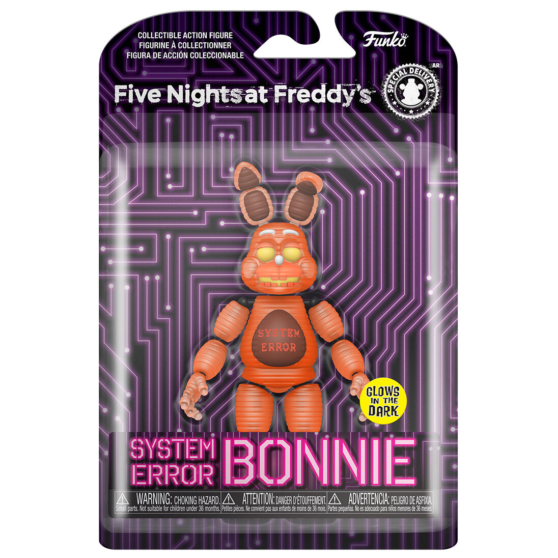 Friday Night at Freddys System Error Bonnie action figure
