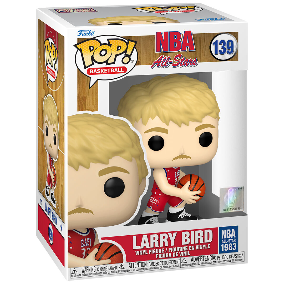 Funko Pop! NBA All Star Larry Bird 1983 - Figura da Collezione Vinyl