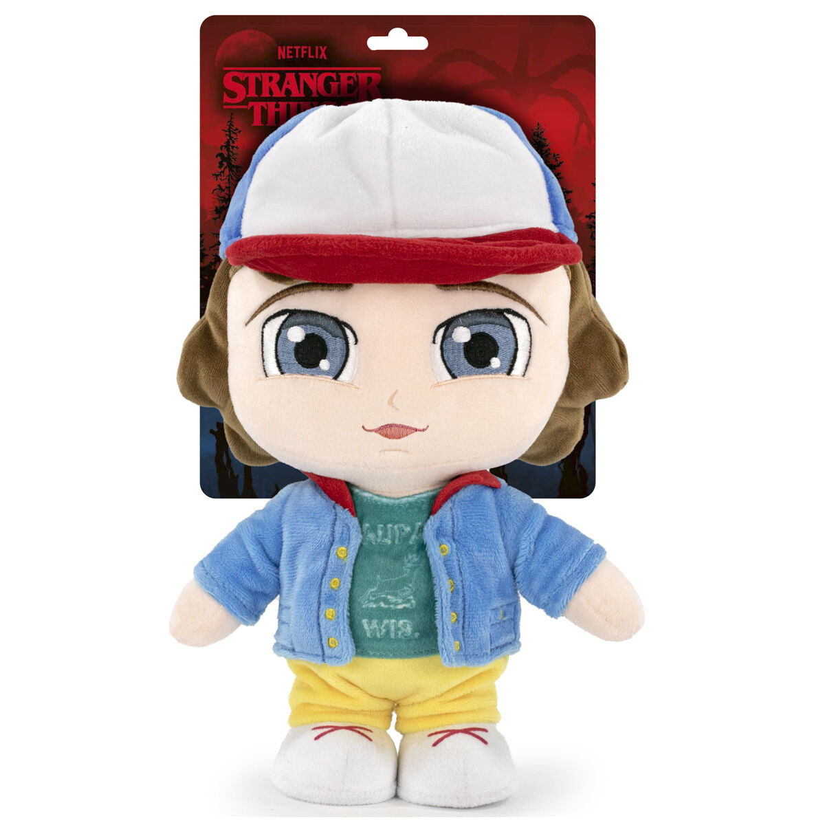 Peluche Dustin de Stranger Things, 26 cm