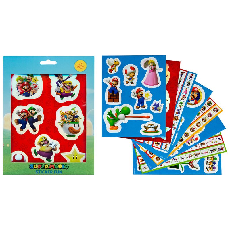 Super Mario Bros sticker set - Nerdscape